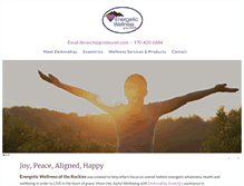 Tablet Screenshot of joyfulwellbeing.com